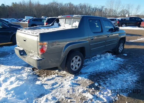 2007 Honda Ridgeline Rtl from USA, damaged, VIN 2HJYK16537H519745